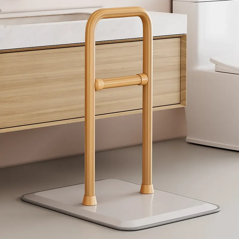 Elderly Bedside Assist Handle Stand Up Aid Rail Sofa Toilet Armrest Support Frame Resin Material No Drilling Required Safety