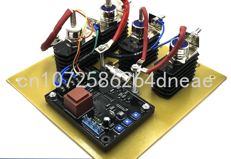 

SAVRH-75A Brushed Generator Excitation Regulator AVR No Secondary Winding Replacement Reactor Quick Repair Board 100A