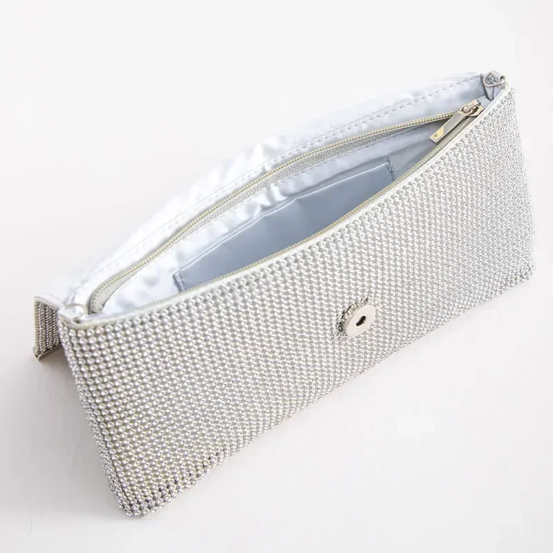 2024 Nieuwe dames clutch bag Luxe designer schoudertas Crossbody sprankelende strass avondtassen