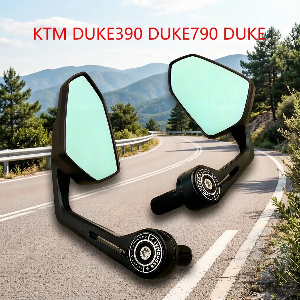For KTM DUKE390 DUKE790 DUKE 390 250 125 690 790 890 990 1050 1290 Motorcycle Bar End Mirror 7/8