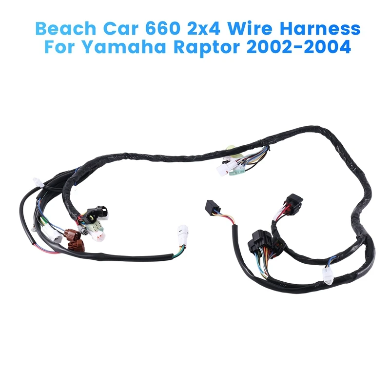 

1 Piece Beach Car Wire Harness 660 2X4 Wire Harness Electrical Wiring Harness For Yamaha Raptor 2002-2004