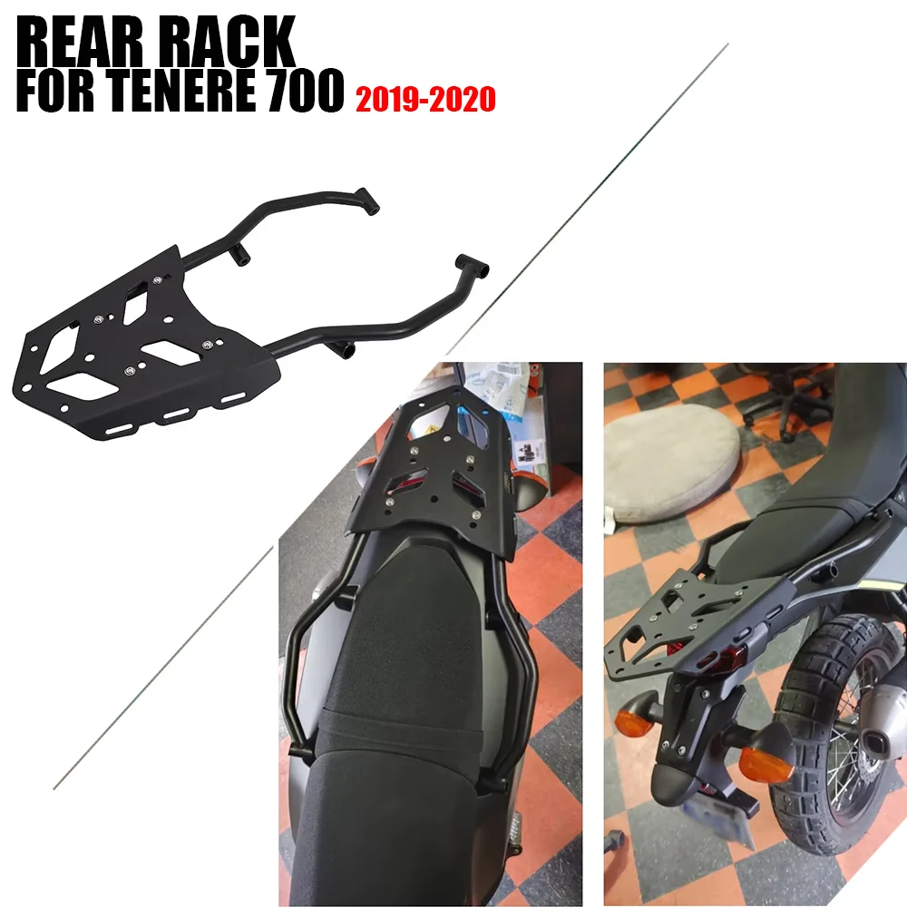 

For Yamaha Tenere 700 Tenere700 2020 2019 Rear Luggage Rack Motorcycle Modification Accessories Top Case Rear Rack Carrier