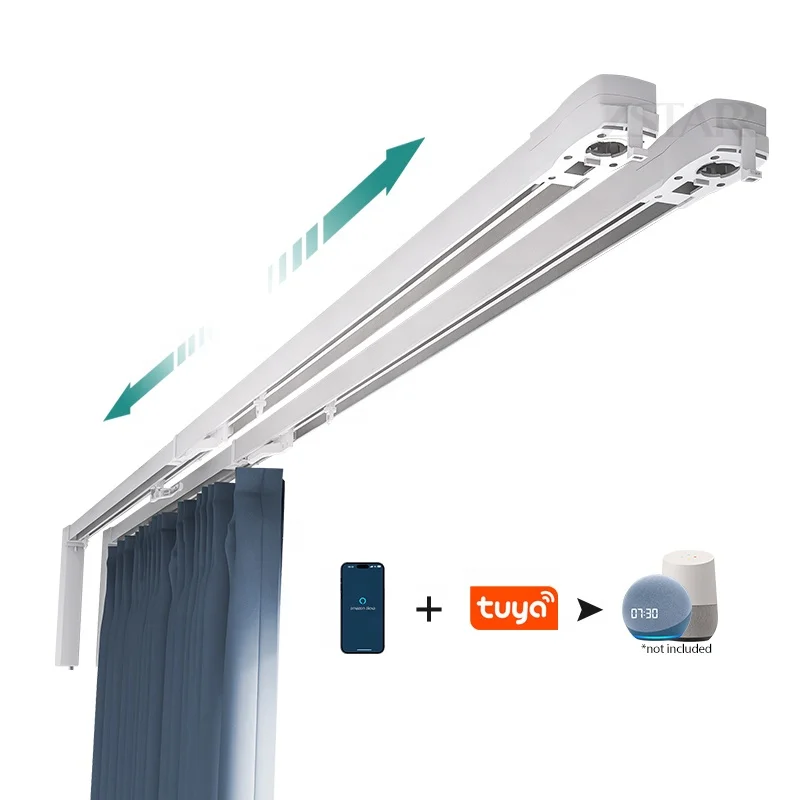 Telescope, smart curtain rod, automatic curtain rod, and guide rail, electric curtain track, guide rail