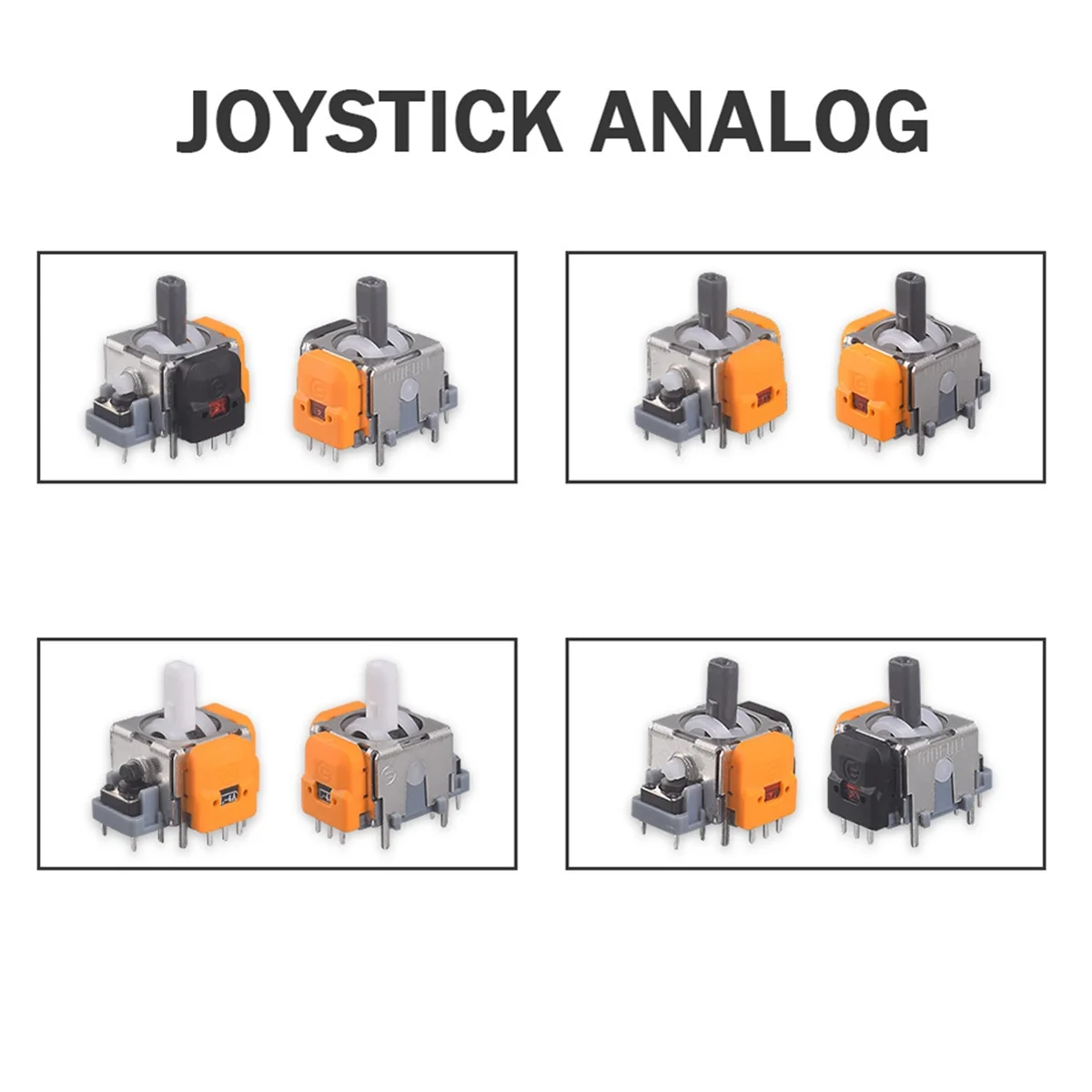 ADEGBO-Улучшенный 10 шт. 3D-джойстик с эффектом Холла, регулируемый, без дрейфа для PS5