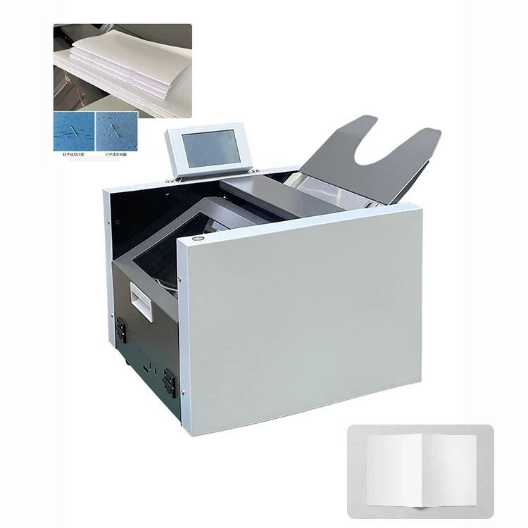 Automatic Booklet Maker Making Binding Machine A4 A3 Booklet Maker Paper Folding Machine