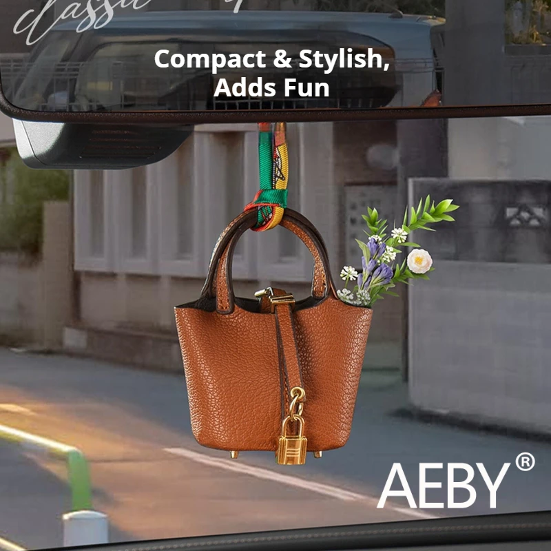 AEBY For BYD Sealion 7 2024 Leather Luxury Key Case, Fashion Car Key Fob Cover Protector,Universal Anti-Lost Car Accessories