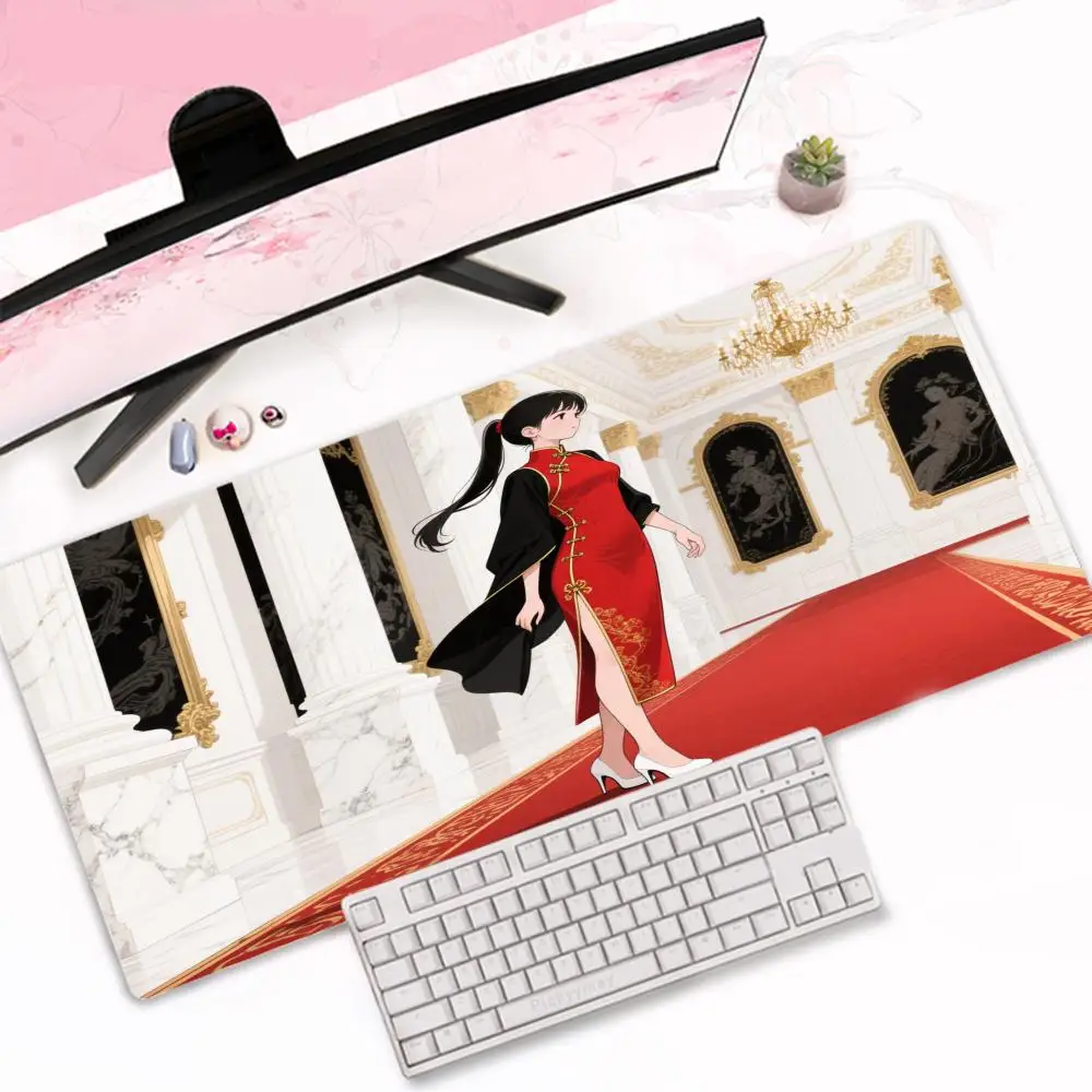 Mouse Pad Desk mat Office bedroom laptop mat Anti-slip laptop Desktop computer mouse mat