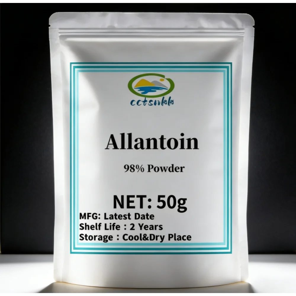 

Hot Sale 99% Allantoin Powder Treatment Of Skin Ulcer Makeup Glitte Body Mystic Antioxidant Free Shipping