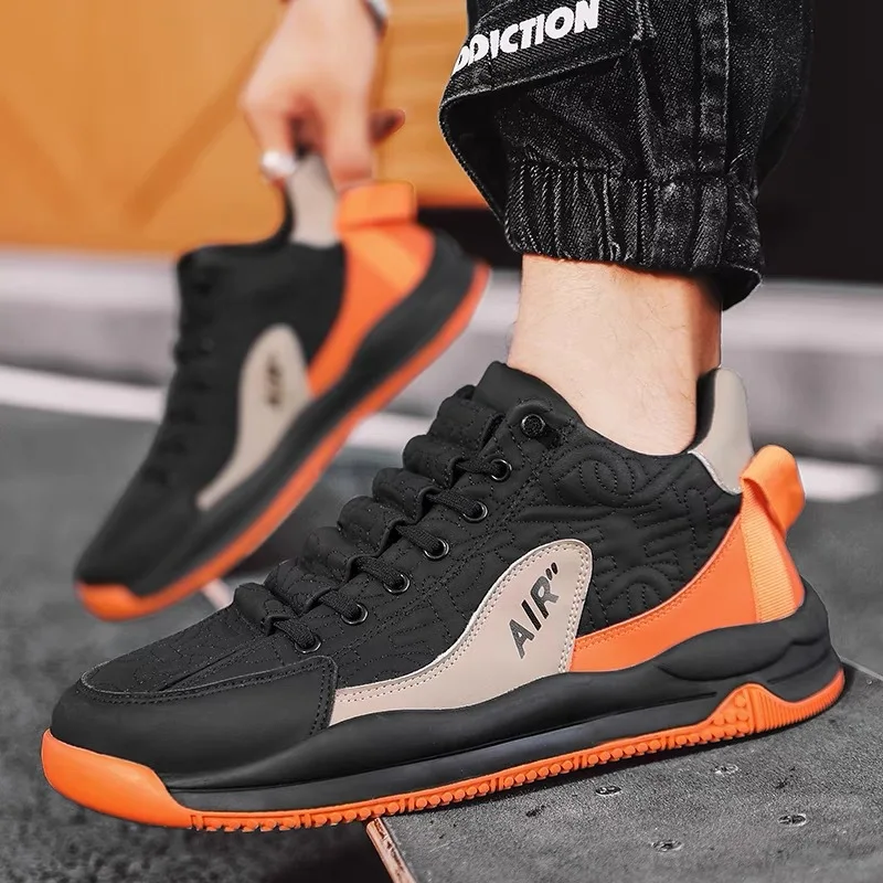 Men Platform Sports Casual Shoes Fashion Lightweight Sneakers Breathable Sports Shoes Shoes Men Slip-on Shoe Zapatillas Hombre image 4