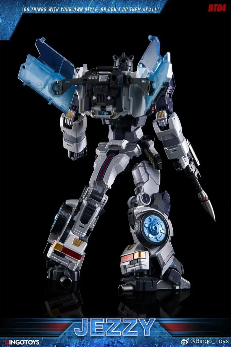 [IN VOORRAAD NU] Transformeerd Speelgoed Bingotoys BT07 BT-07 Jezzy Jazz Auto Action Figure Robot