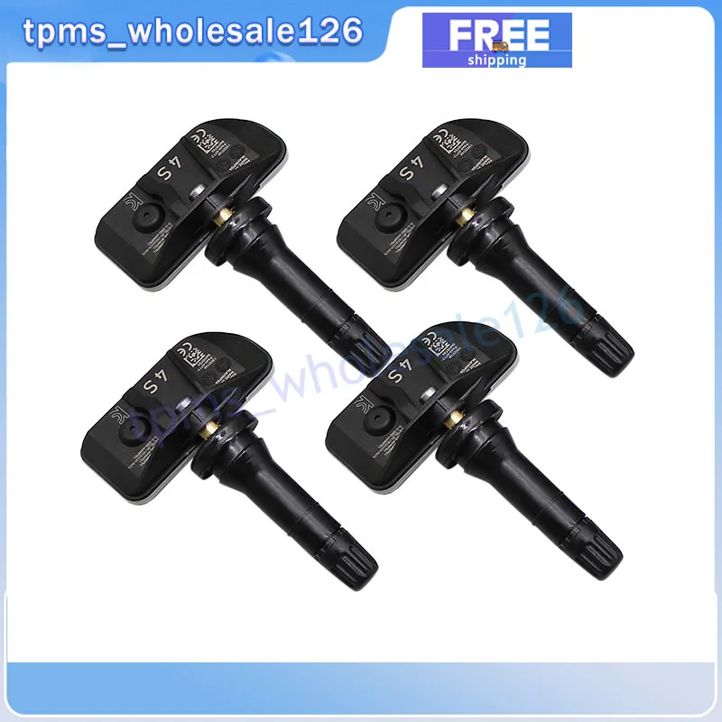 4PCS Tire Pressure Monitoring Sensor 13533166 For 2021 GMC Yukon Cadillac Escalade ESV Chevy Tahoe Suburban TPMS 433MHZ 13542523