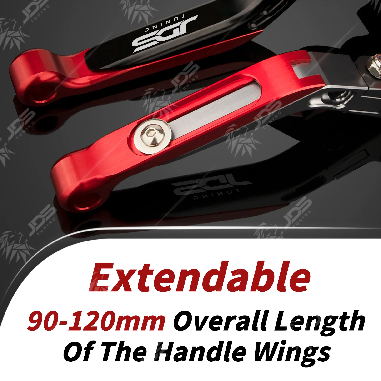 JDSTUNING For Honda PCX160/PCX125/ADV160/ADV150 Brake Lever Set Foldable Adjustable Handle Levers Motorcycle Accessories Parts