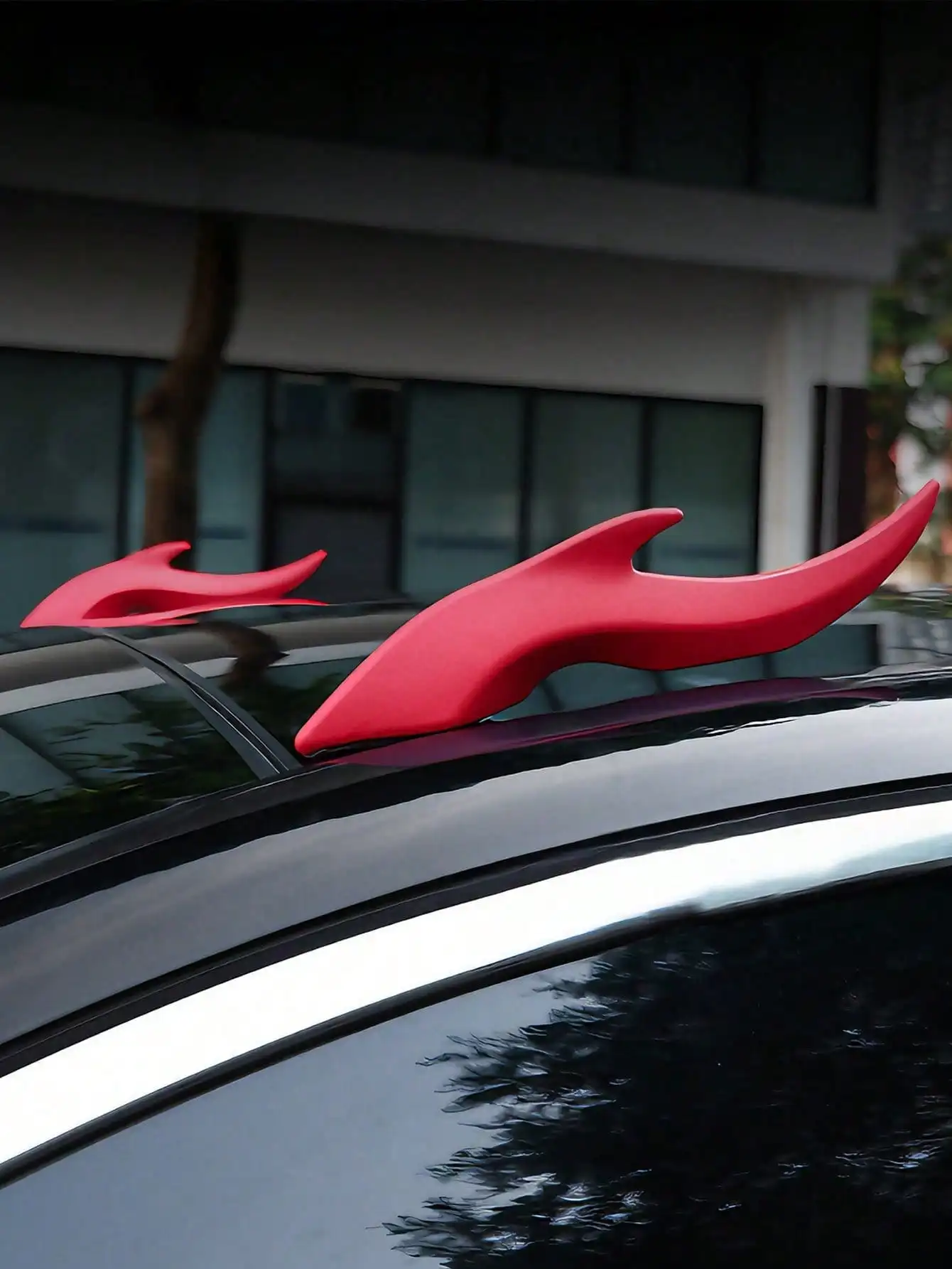 3D Dragon Horn Car Roof Decoration Accessory, It Fits a Variety of Vehicle Models and Is a Universal-Fit Accessory