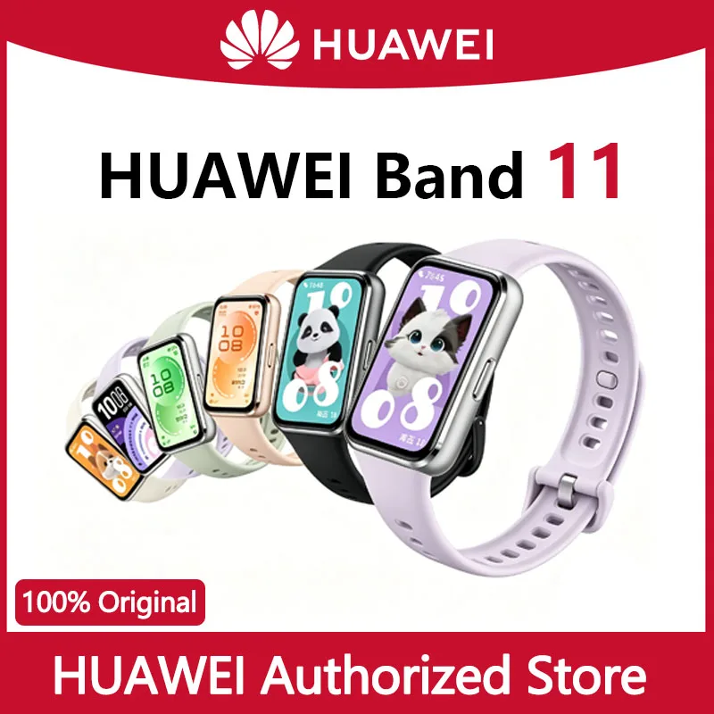 Huawei Band 11 2026 New Smartwatch Heart Rate Sleep Health Tracker Sports Fitness Watch 14 Days Standby Battery Life For iOS And
