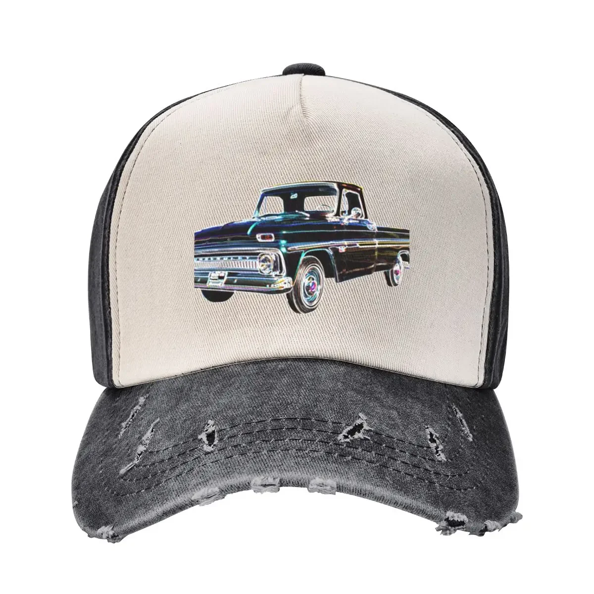 

1966 Green Pickup Truck Baseball Cap Fashion Beach Vintage tea Hat Thermal Visor Hats For Women Men's