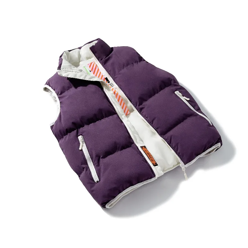 เสื้อกั๊กคู่รัก แฟชั่นอเนกประสงค์ กันลม ระบายอากาศได้ดี อุ่นสบาย ไม่มีแขน สำหรับผู้ชาย รุ่นใหม่ ฤดูหนาว สำหรับกิจกรรมกลางแจ้ง คุณภาพสูง สำหรับเล่นกีฬาและพักผ่อน