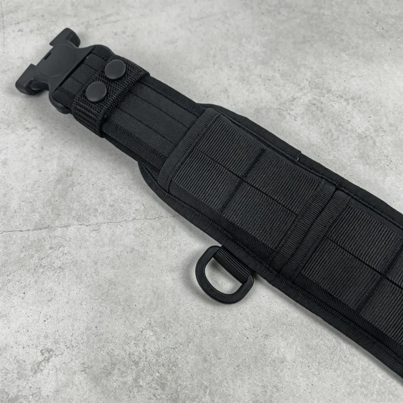Lightweight Belt Tactical Combat belt MOLLE Plastic Buckle Quick Release Adjustable