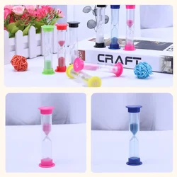 2/3/5/10 Minute Colorful Hourglass Sandglass Sand Clock Timers Sand Timer Shower Timer Tooth Brushing Timer Children Home Decors