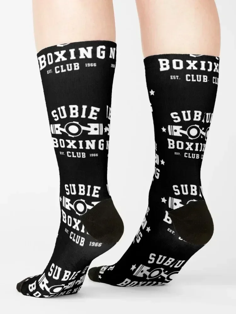 SUBIE BOXING CLUB Socks funny gifts bright garter soccer anti-slip shoes Girl'S Socks Men's