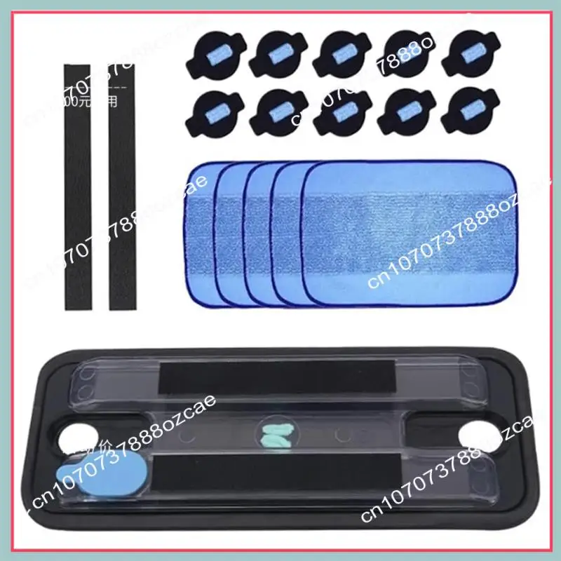 A26p 1 conjunto de almofadas para esfregão de pneu de roda, tampa de água para irobot braava 320 380 381 380t 390 390t, acessórios para robô aspirador de pó