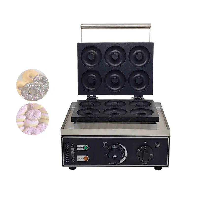 Высококачественная многофункциональная электрическая машина для приготовления пончиков, бытовая коммерческая 5-сетка