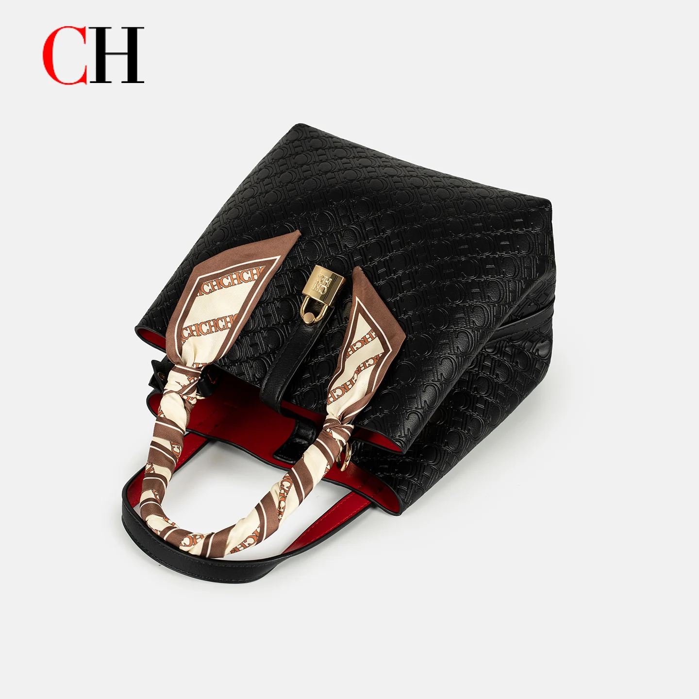 CH Womens Embossed Leather Buc - Luxury Bags Tote 评论和价格