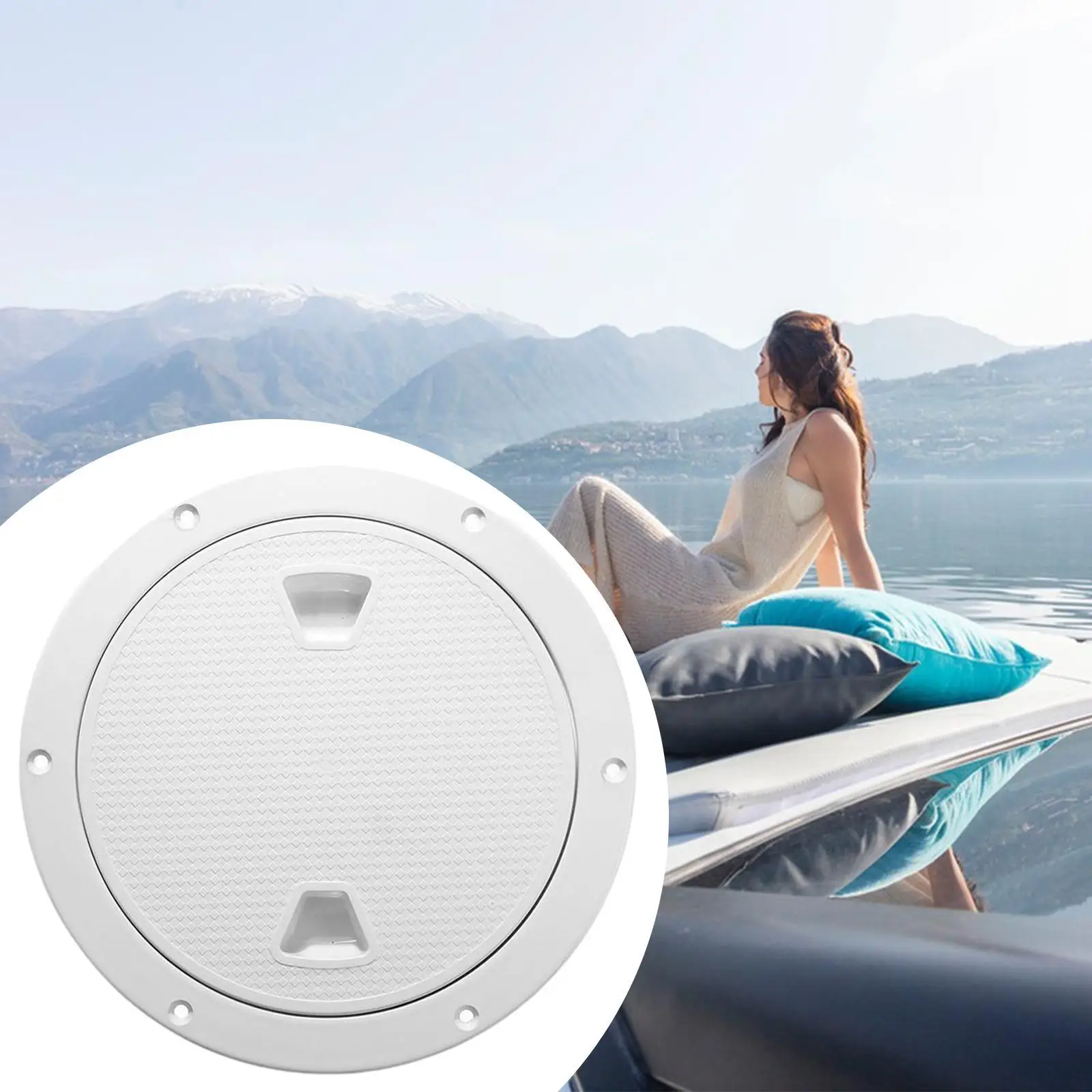 

Marine Boat Access Hatch Cover Detachable Deck Plate Leakproof Design with O Ring for Yacht Cabin Decking Applications