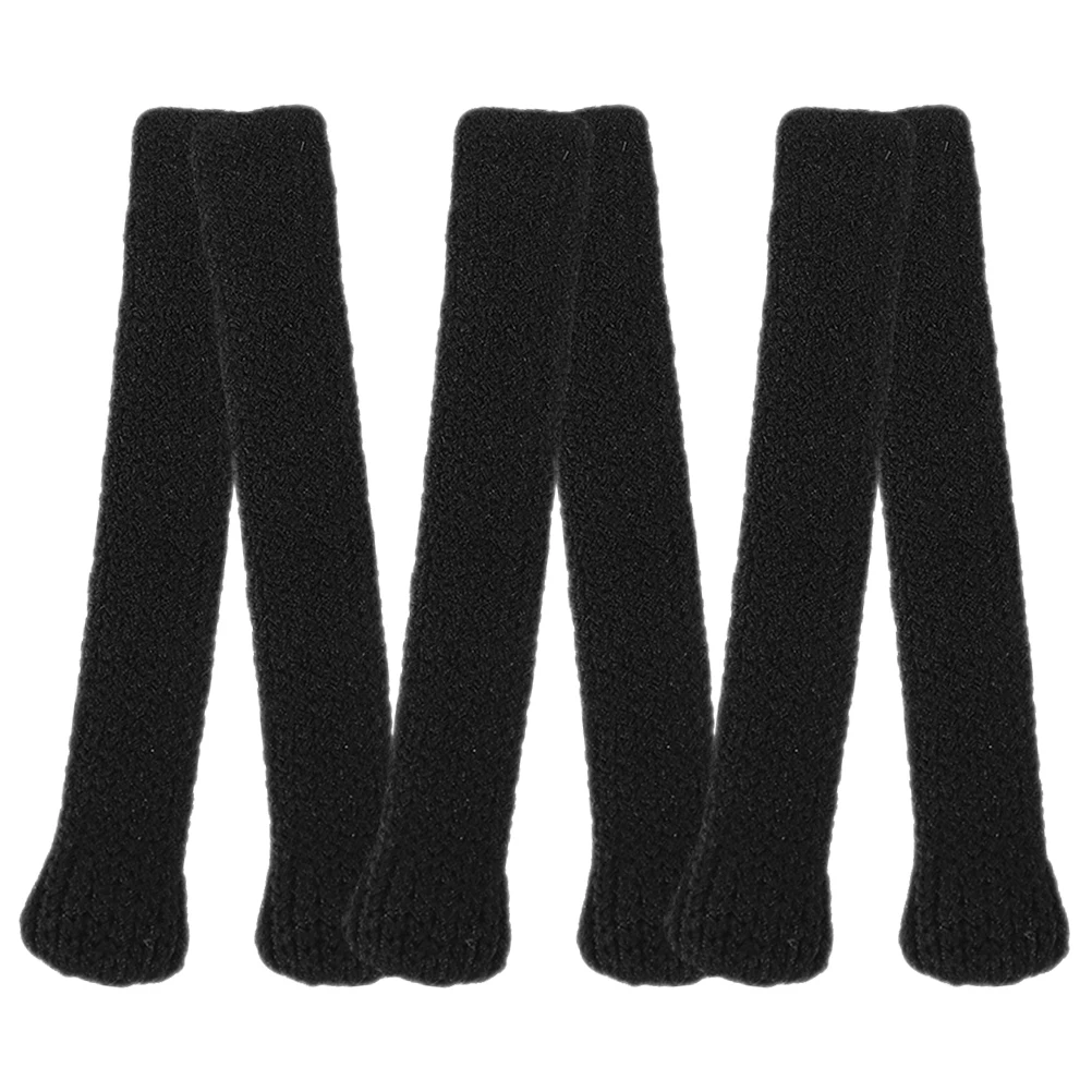 

6 Pcs Anti-slip Glasses Cover Ear Grips Non-slip Wear-resistant Knitted Fixed Design Comfortable Durable eyeglass