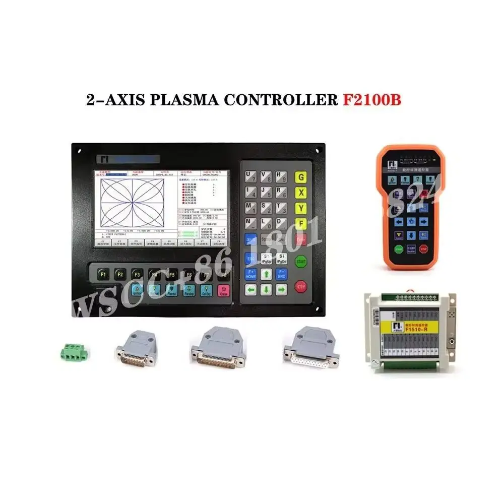 

CNC controller 2-axis SF-2100B plasma cutting machine system wireless electronic remote control handle accessory MPG