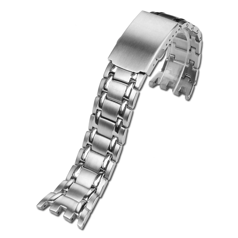 Подходит для Casio 3745 Φ/7A Точная стальная цепочка для часов из нержавеющей стали аксессуары для ремешка для часов из нержавеющей стали