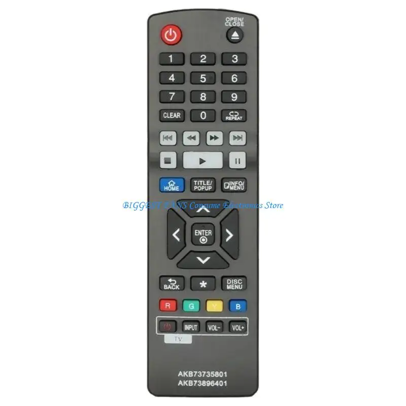 

User Friendly AKB73735801 Remote Control For BP135 BP330 DVDs Blu-ray Devices