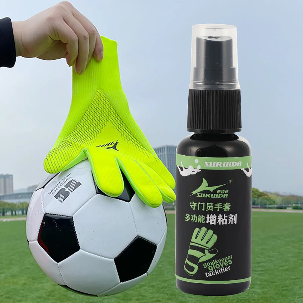 30ML Goalkeeper Gloves Glue Sticky Cleaning Agent Soccer Gloves Grip Reinforcement Professional Goalkeeper Gloves Tackifier