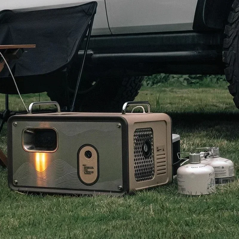 Fire Maple Source Power Gas Generator Variable Frequency Energy Saving Gas Tank Fuel 900W Camping Household