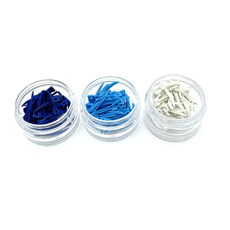 3 Box Laboratory Consumables Scimitar Wedge Gap Wedge Plastic Wedge Wedges with Hole Molding Sheets
