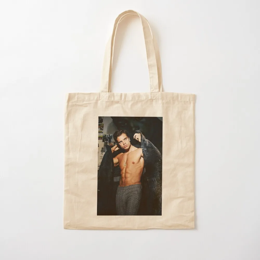 Sebastian Stan Blankets Sebastian Stan Stickers Sebastian Stan iphone Cases Tote Bag custom bags hand bags Canvas Tote Bag