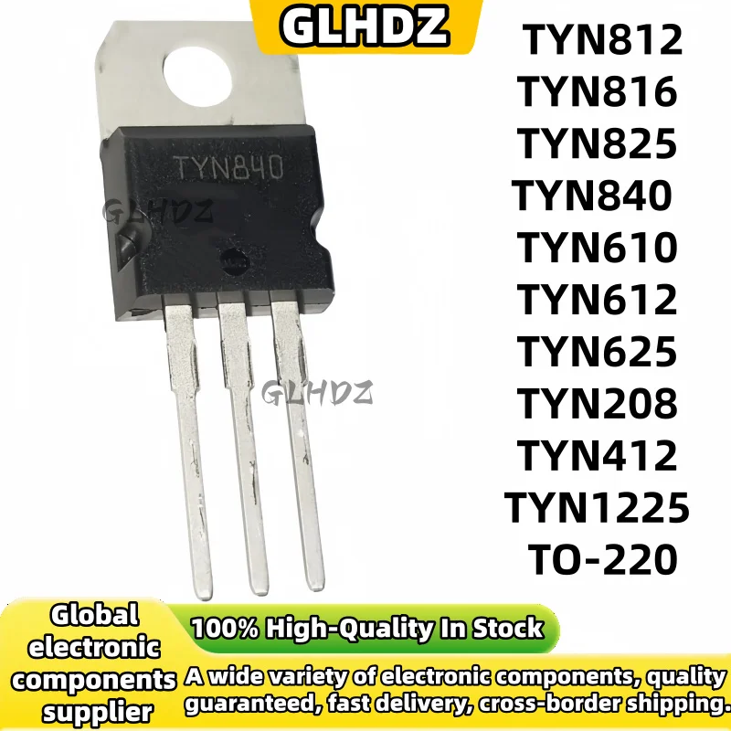 10-50pcs New Original TYN812 TYN816 TYN825 TYN840 TYN1225 TYN610 TYN612 TYN625 TYN208 TYN412 TO-220 in Stock