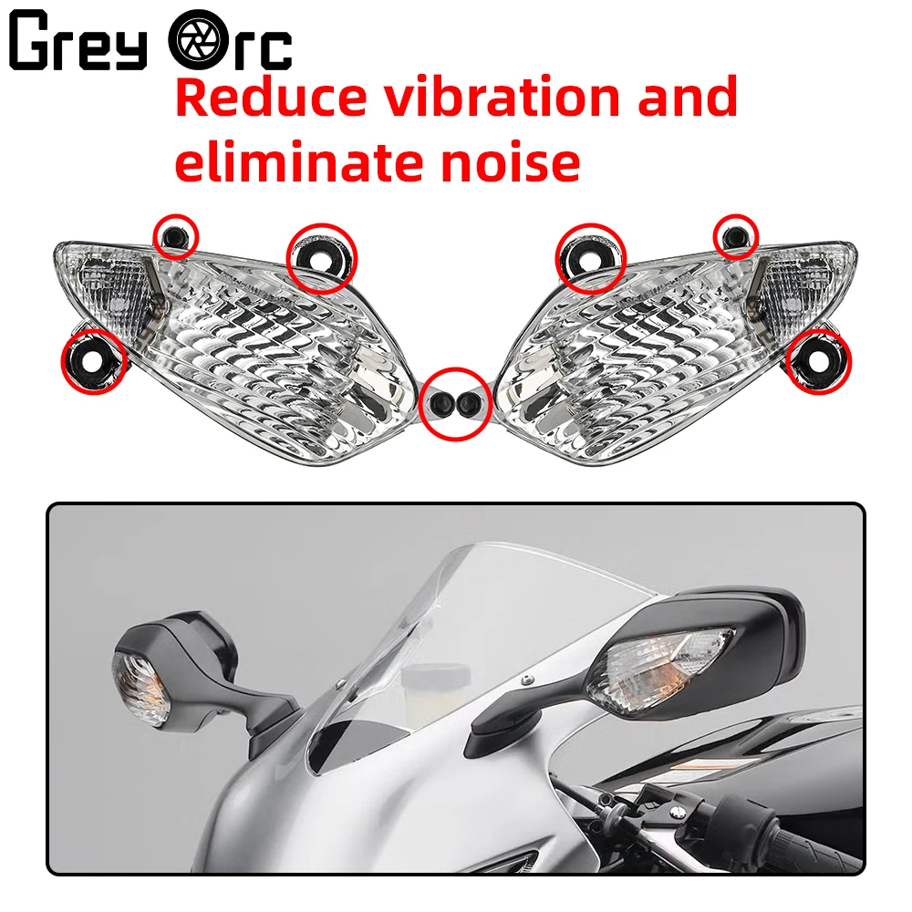 

For Honda CBR1000RR 2008-2016 VFR1200 2012-2013 Motorcycle Turn Indicator Signal Light Lens Winker Case VFR 1200 CBR 1000 RR
