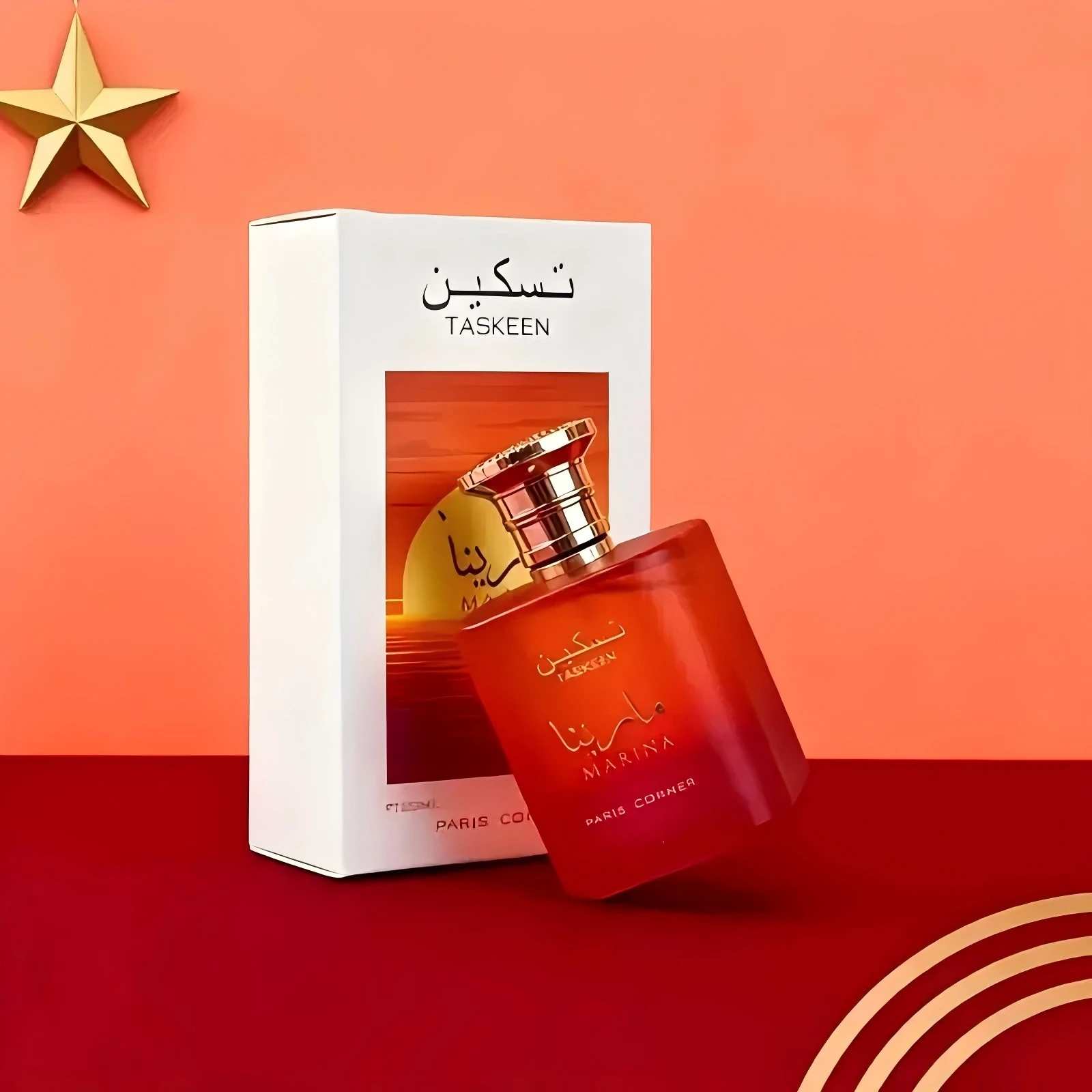 

Парфюм Paris Corner Taskeen Marina для женщин и мужчин, стойкий аромат маски и древесины, праздничный подарок