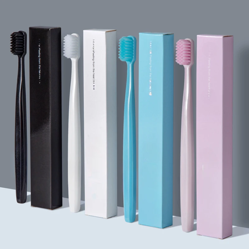 Haoniu toothbrush soft hair high-end household adult independent packaging daily merchandise supermarket toothbrush wholesale