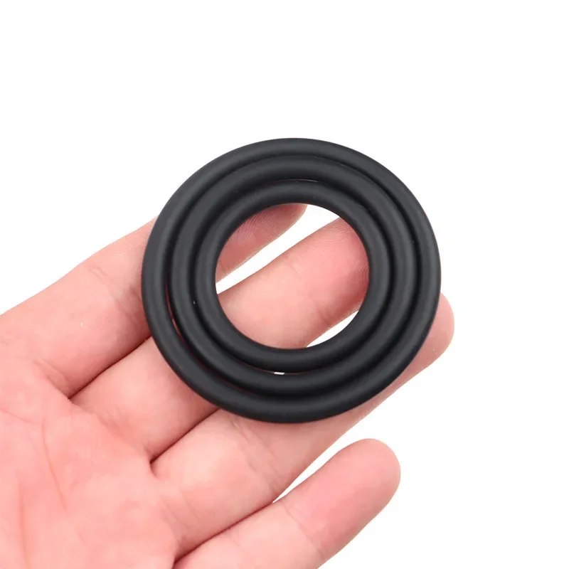 3/4 pcs Penis Rings Cock Rings Sleeve Delay Ejaculation Silicone Beaded Time Lasting Erection Sex Toys for Men Adult Games - Image 4