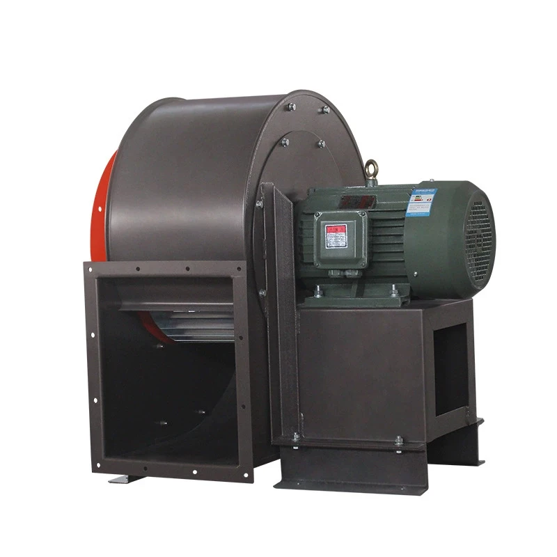 محرك مروحة الطرد المركزي منخفض الضوضاء 11-62 مروحة الحلزون لمطعم المطبخ التهوية أبخرة العادم الدائمة الحديد الزهر