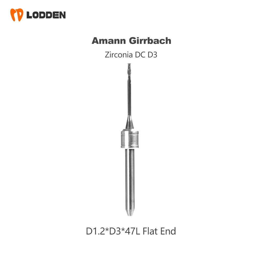 Фрезерные боры Amann Girrbach с хвостовиком 3 мм стоматологическая лаборатория для циркония дисиликата лития ПММА D3 шлифовальные сверла алмазные стоматологические Фото №6