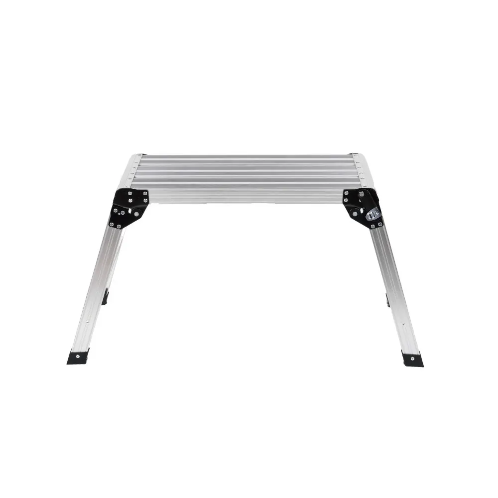 

Folding Aluminum Work Platform,330lbs,Non-Slip Feet,Ideal for Wash,Clean,Paint&Decorate