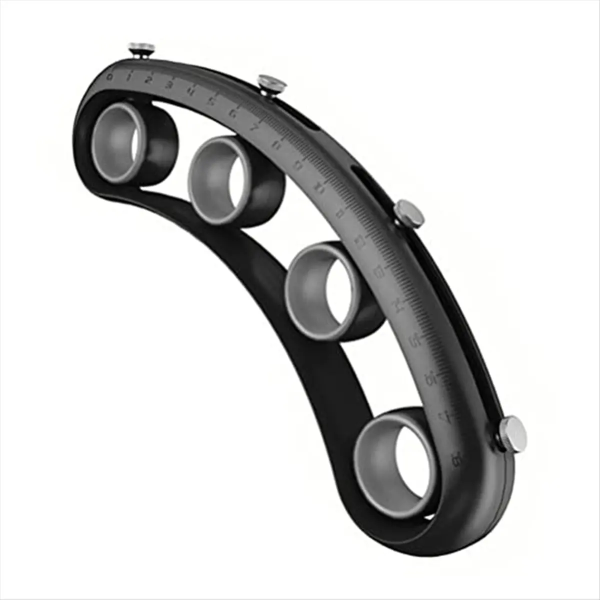 【CHRISTMAS】Guitar Finger Expansion Finger Force Span Practing Trainer Tool,Bass Piano Finger Speed System Accessories Black