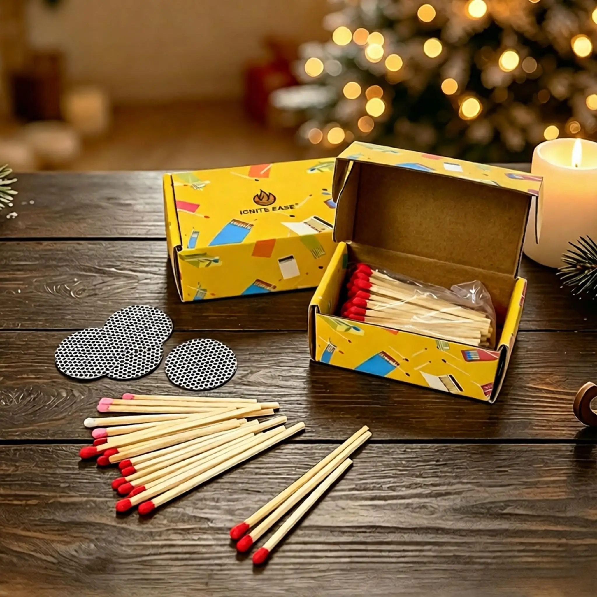 4 inch matches sticks USA Free Shipping for kinchen, lighter, candle, smoking Accessories, 100 count