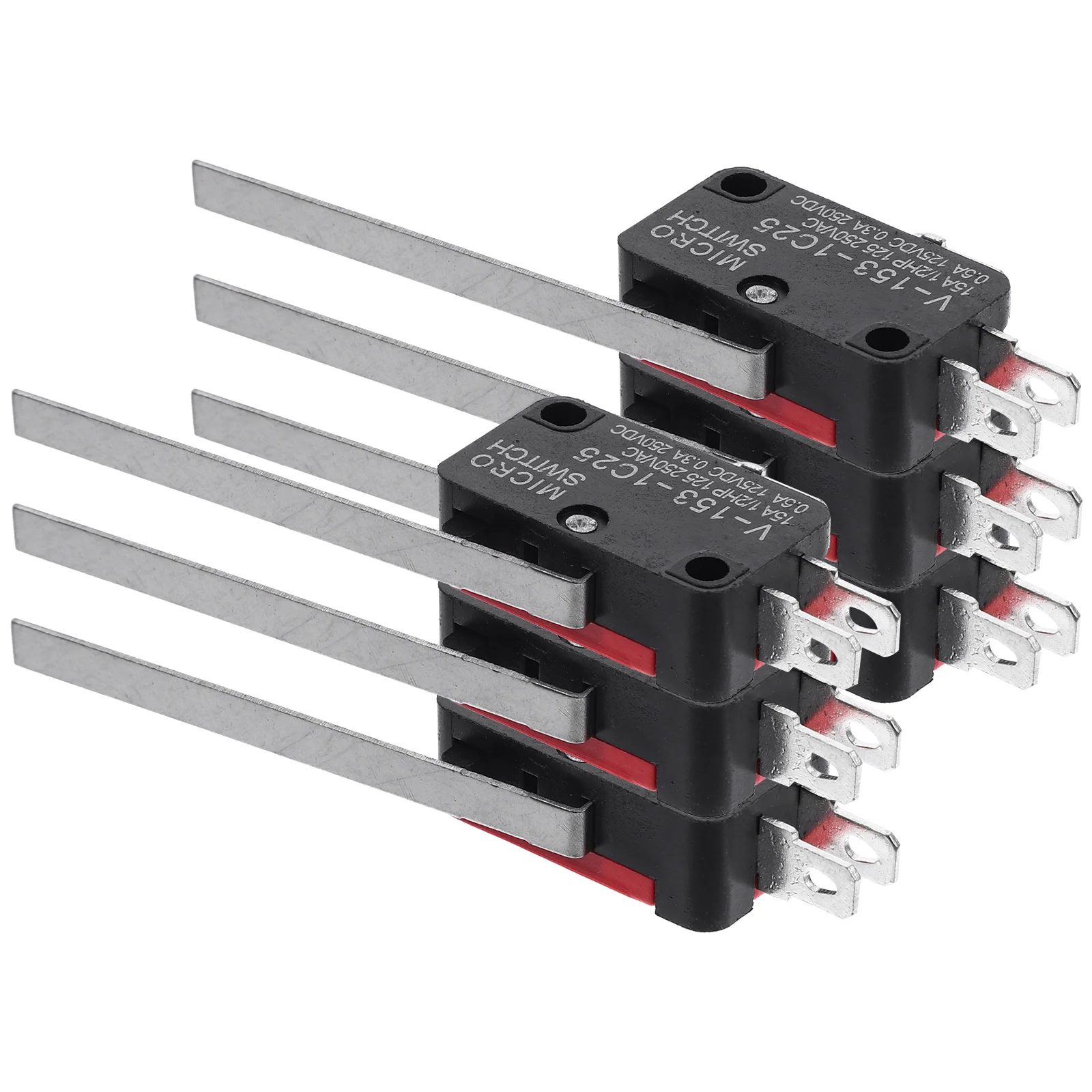 

6 Pcs Limit Switches Durable Touch Switch 500000 Cycles Home Appliances Audio Toys Business Machine Communication Equipment