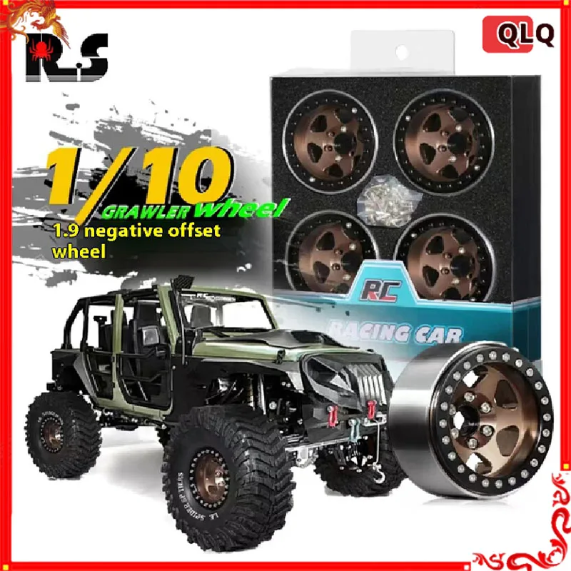 

RS Red Spider 1.9 Inch Negative Value 6 Spoke Metal Hub SCX10 Climbing Car Easy Control D90 Wheel Hub R179z Toy Remote Control