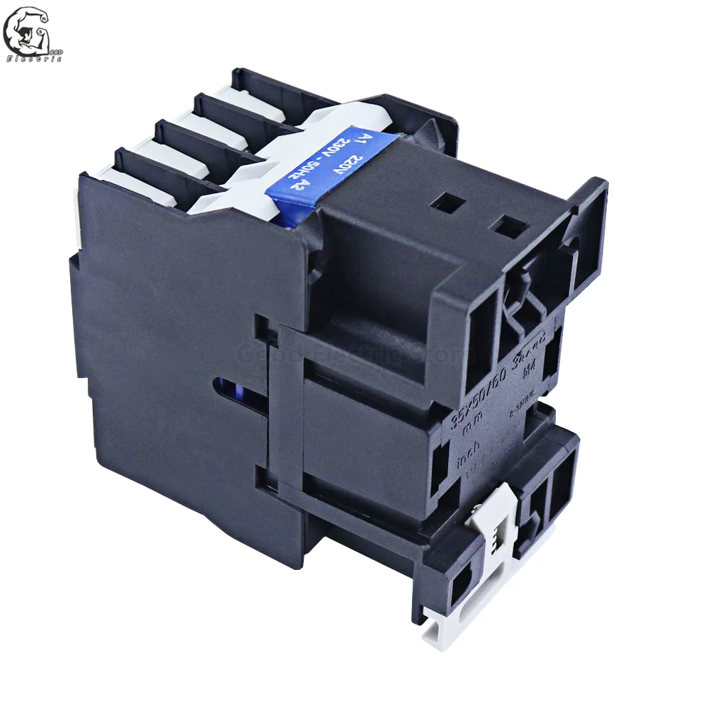 CJX2-3210 CJX2-3201 AC Contactor 32A 3 Phase 3Pole NO Coil Voltage 380V 220V 110V 36V 24V 50/60Hz Din Rail Mounted 3P+1NO/3P+1NC