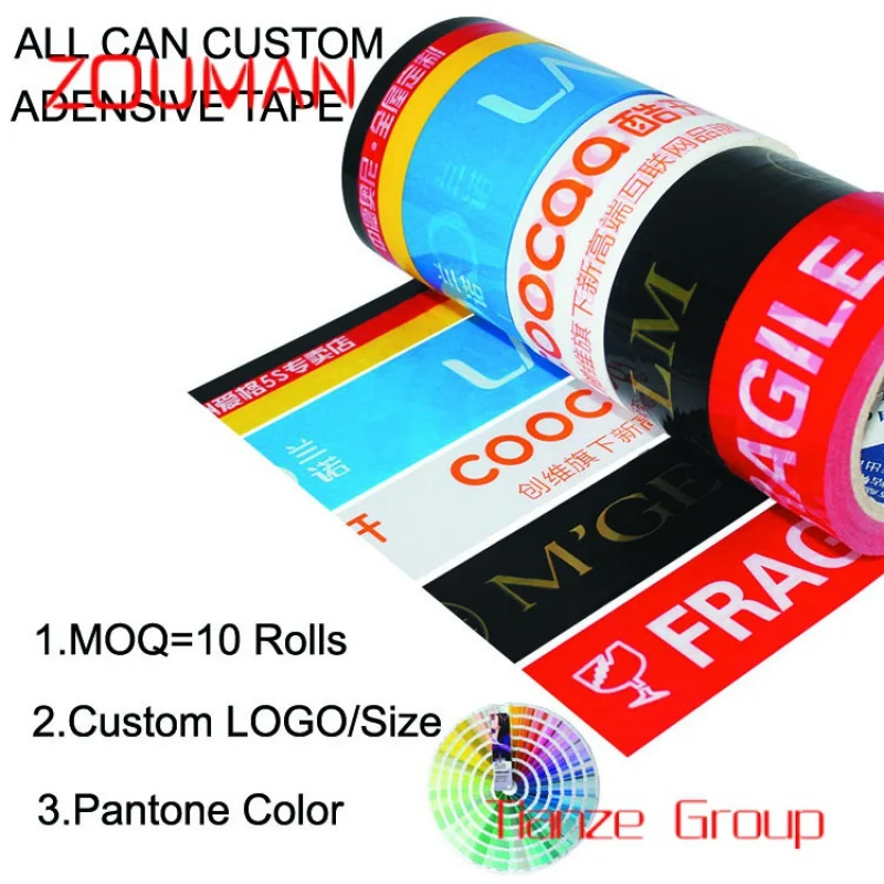 Yiyang Custom Nieuwe Verpakking Tape Roll Bopp Tape Custom Bedrukt Plakband