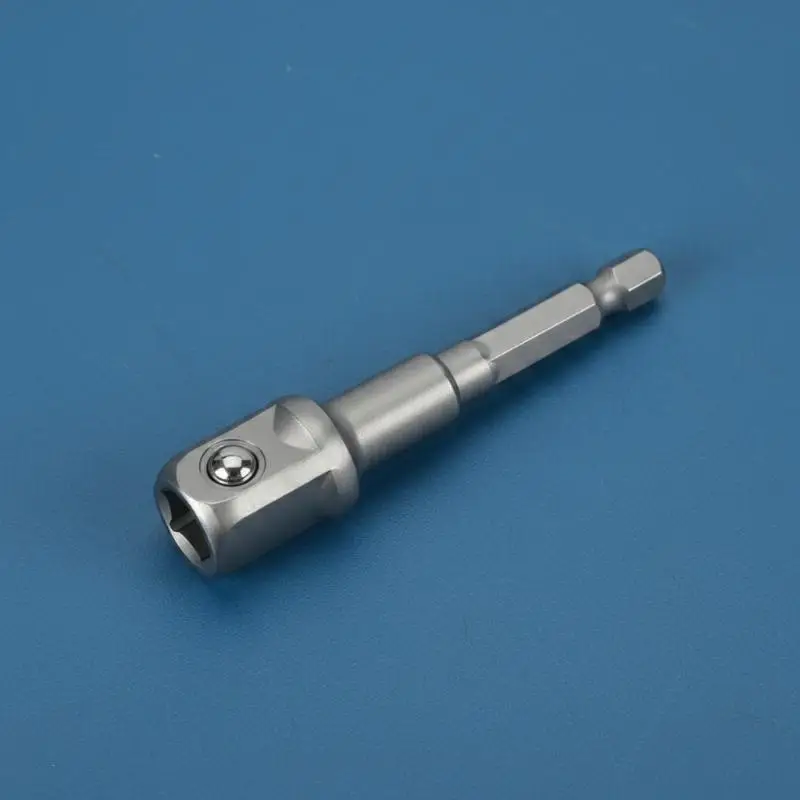 1/3Pcs Chrome Vanadium Steel Socket Adapter Shank To 1/4 